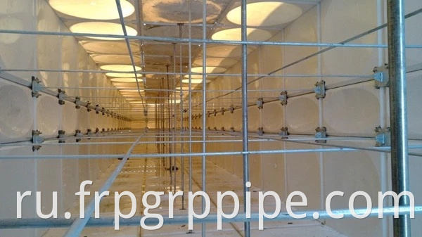 150 м3 панель GRP -панель резервуар для воды FRP модульный резервуар для воды